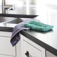 thumbnail image 2 of E-Cloth Kitchen Dynamo - Durable Microfiber Alternative to Smelly Disposable Sponges - Blue, 2 of 3