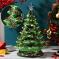 thumbnail image 4 of Bombillas de plástico Boao para árbol de Navidad, 100 unidades, con 5 estrellas, color rojo, 4 of 5