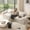 Beige, variant on 102" Modular Cloud Couch Sectional Sofa for Living Room, Modern Boneless Couch, Deep Seat Sofas Couches, Comfy No Assembly Required,Mustard Yellow