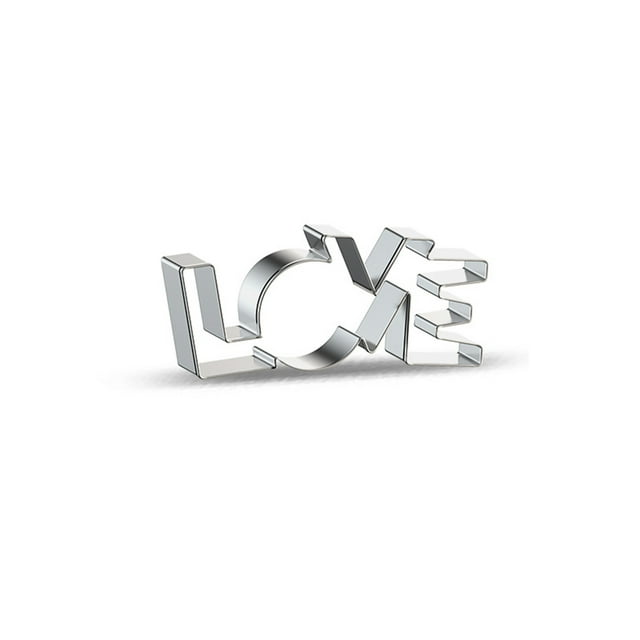 Bewildely Molde para galletas, accesorios de modelado romántico, accesorio para hacer Sugarcraft, moldes para hornear galletas, herramientas de Herramientas y accesorios para hornear Amor Bewildely HA062602-01B