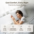 thumbnail image 5 of California Design Den King Pillow Cases Set of 2 - 100% Organic Cotton Pillowcases, Crisp Percale, Soft and Durable, Fits King Pillows - Sage Green, 5 of 8