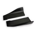 thumbnail image 3 of 2pcs 35cm Skirt Spoiler Rear Lip Extension Rocker Splitters Winglet Wings Black, 3 of 9