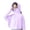 Purple, variant on Girls Boys UPF 50 Sun Hoodie Shirts with Mask and Brim Long Sleeve UV Protection Ice Silk Zip Sunscreen Clothes Yellow 13-14 Years