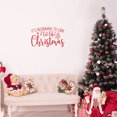 thumbnail image 2 of Vinyl Wall Art Decal - It's Beginning To Look Like Christmas - 15" x 25" - Trendy Inspirational Cute Holiday Season Quote Sticker For Living Room Entry Way Door Window Office Coffee Shop Decor, 2 of 4