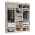 thumbnail image 1 of Ropero Closet Madesa Venus Con 4 Cajones 180cm Blanco, 1 of 5