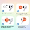 thumbnail image 3 of Consejos Para Los Oídos 5 pares de puntas para los oídos, tapones para los oídos antideslizantes, funda para auriculares para Airpods Pro 2 2022, 3 of 9