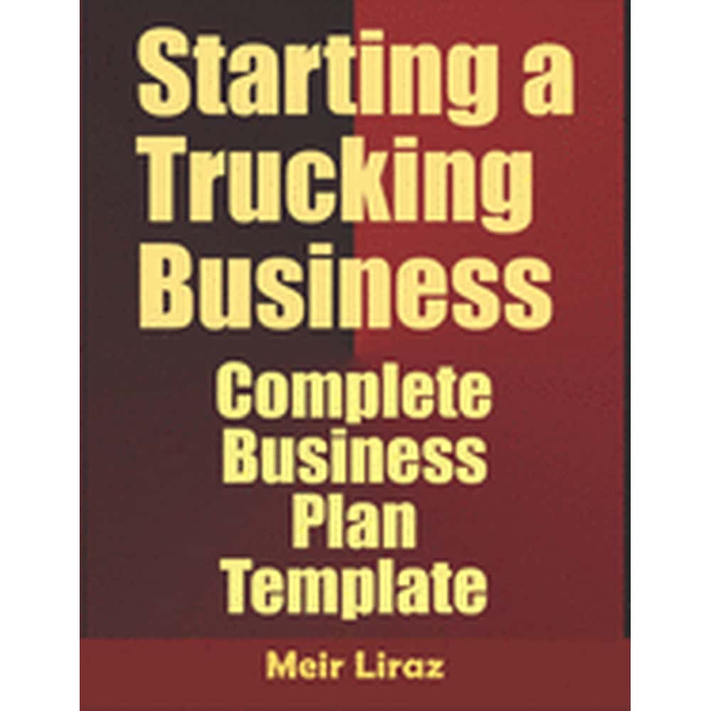trucking school business plan