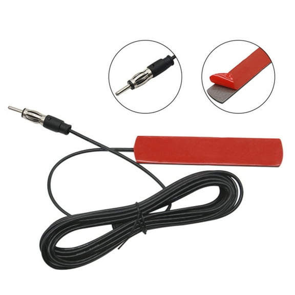 FYUU Car Interior Hidden Amplified Antenna Electronic Stereo AM/FM Radio