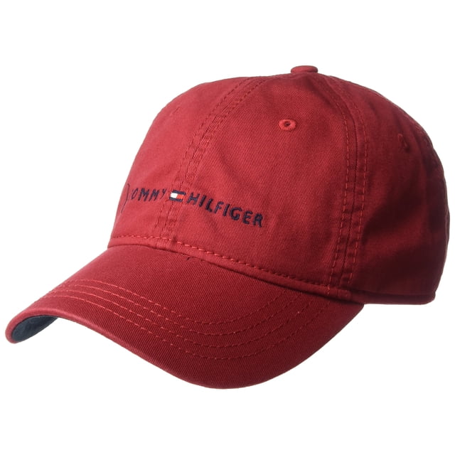Gorra de béisbol con el logotipo de Tommy Hilfiger para hombre Tommy Red