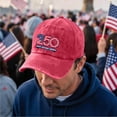 thumbnail image 2 of States 250th Anniversary Hat Unisex 1776-2026 Embroidery Patriotic Baseball Cap Flag Print Distressed Washed Cap Patriotic Adjustable Dad Hat 250 Anniversary USA Hat For Men Women, 2 of 6