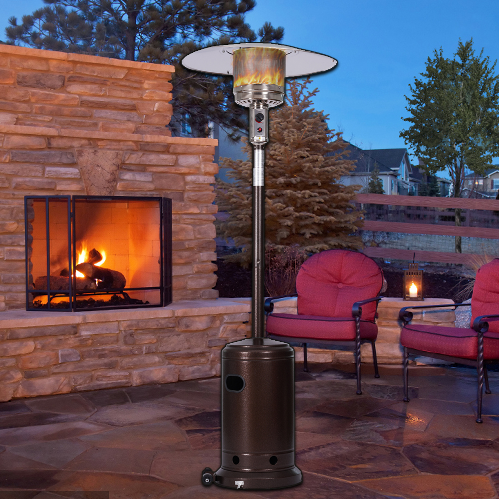SYNGAR Outdoor Heaters, Propane Patio Heater 46000BTU Gas Heater with