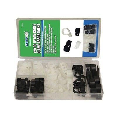 

Nylon Cable Clamp Assortment 120-pcs