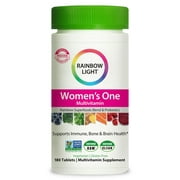 Rainbow Light Womens One Non-Gmo Project Verified Multivitamin Plus Superfoods & Probiotics (180 Ct.)