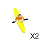 thumbnail image 1 of 2xEstatuilla De Kayak Adorno Creativo Estatua De Kayak Para Estanque Exterior Piscina Amarillo, 1 of 8