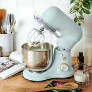 Beautiful 3.5 Qt Tilt-Head Stand Mixer with Flat Beater, Dough Hook & Balloon Whisk, Hydrangea by Drew Barrymore