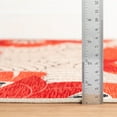 thumbnail image 2 of Dash & Albert Japanese Poppy Machine Washable Rug, 6' x 9', Multi, 2 of 7