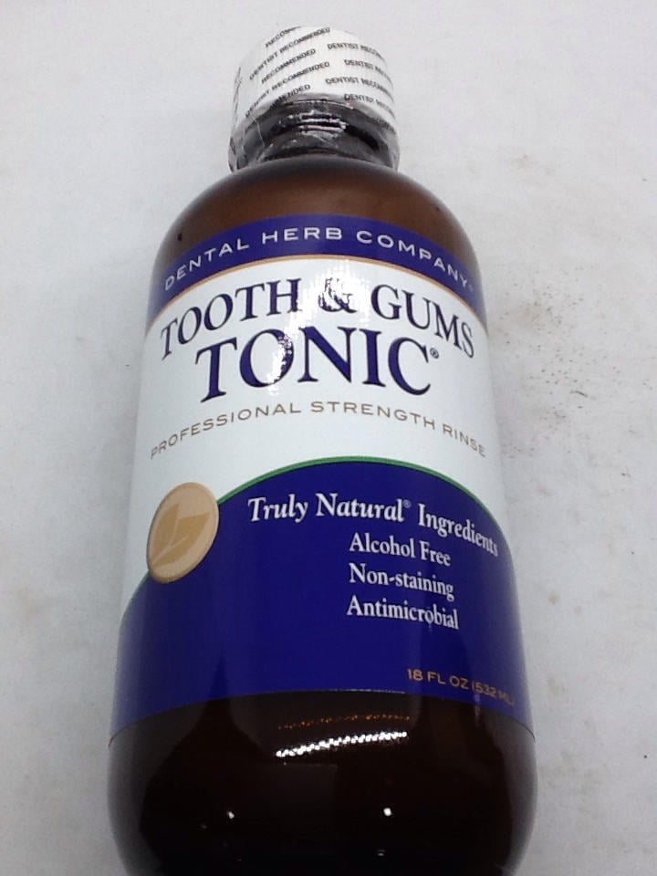 Dental Herb Company Tooth And Gums Tonic Mouthwash 18oz.