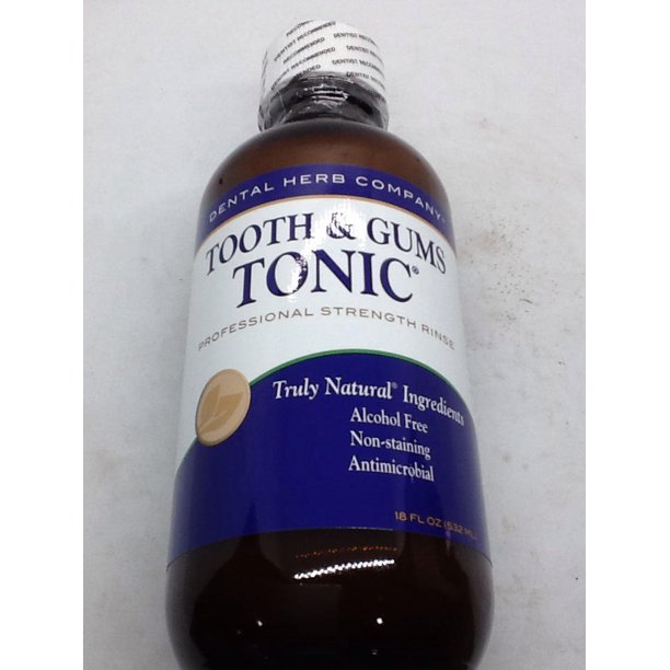 Dental Herb Company Tooth And Gums Tonic Mouthwash 18oz.