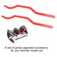thumbnail image 5 of RC Rail de Marco de Chasis de Automóvil, Ferrocarril de Chasis de Acero de Acero, Acesorio de Automóvil RC para el Modelo RC Vehículo RC Carro RC Modelo RC RC CAR, 5 of 7