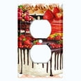 thumbnail image 2 of Metal Light Switch Plate Cover Elegant Chocolate Cake Desserts CAK011, 2 of 13