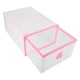 thumbnail image 5 of Caja de zapatos transparente y gruesa, de plástico, con cajón para guardar zapatos., 5 of 8