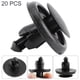 thumbnail image 3 of Push Type Hood Bumper Mud Guard Liner Fastener Retainer Clips for Toyota 90467-07166(20Pcs), 3 of 5