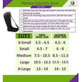thumbnail image 3 of Plantar Fasciitis Stretch Night Sock - for Pain Relief from Plantar Fasciitis and Achilles Tendonitis - Black - S, 3 of 8