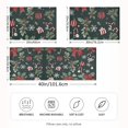thumbnail image 2 of Yayeee Pillowcase Standard Size Set of 2 Satin Wrinkle Resistant Pillow Case, Green Christmas, 2 of 8