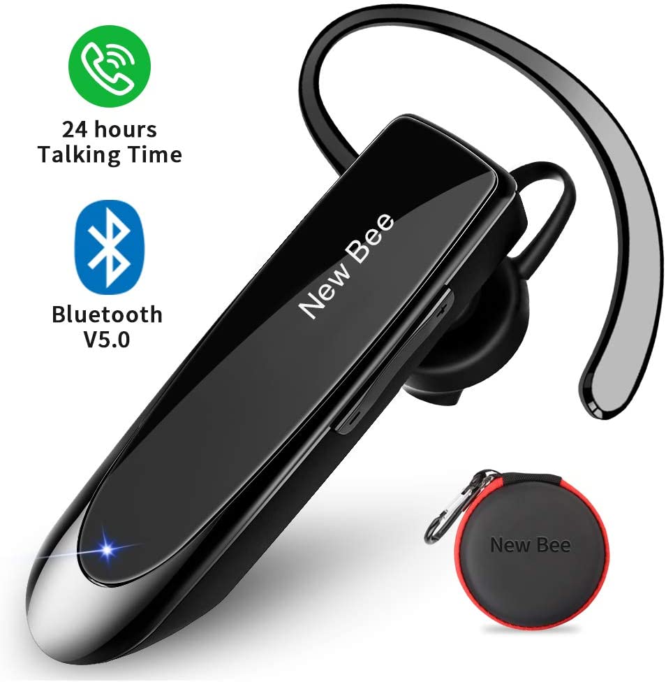 Bluetooth Headset New Bee 24Hrs V4.2 