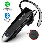 Bluetooth Headset New Bee 24Hrs V4.2 Bluetooth Earpiece Wireless Handsfree Driving Headset with Noise Canceling Mic