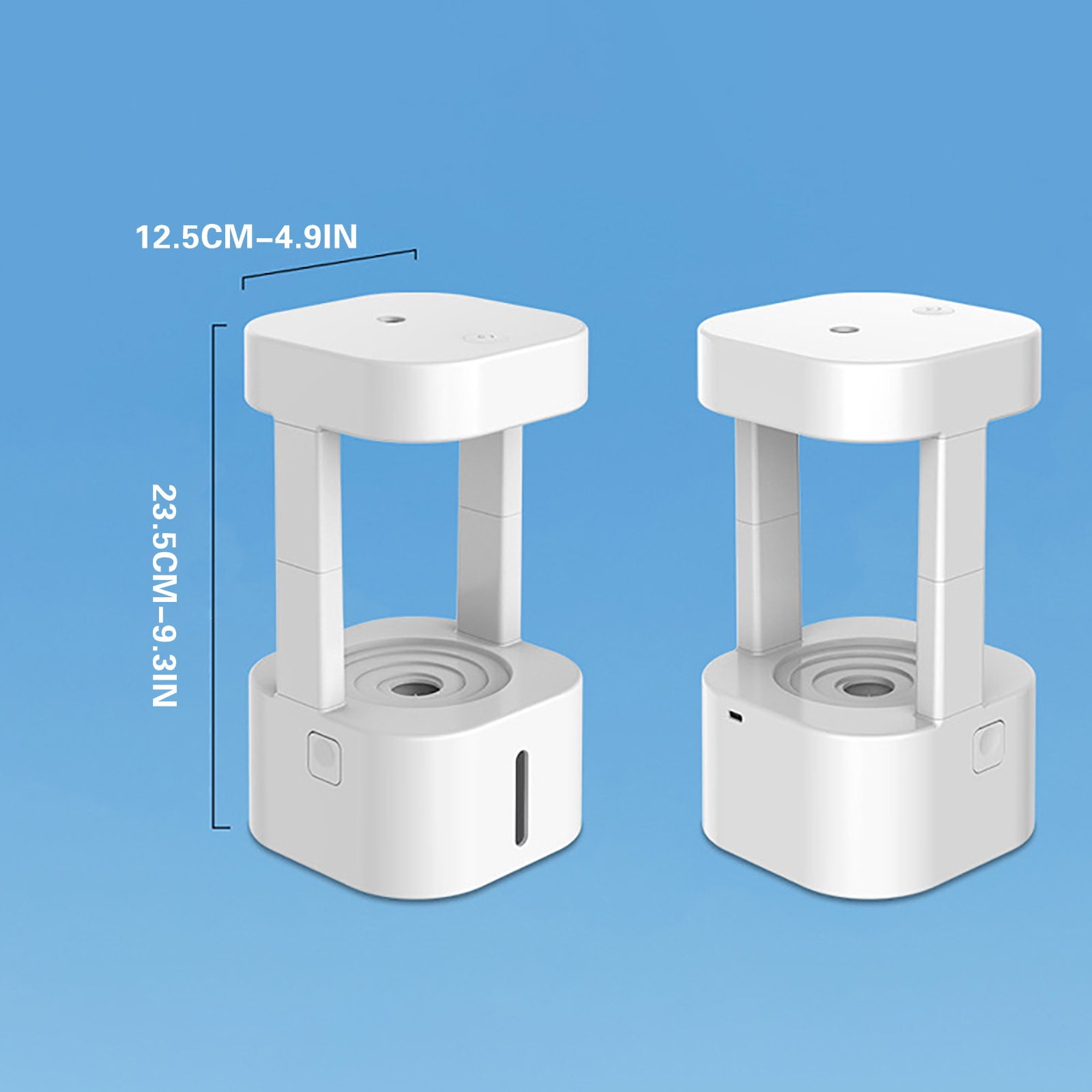 BOBOMTOI Night Light Gifts Water Droplet Humidifier Household Water Droplet Backflow Dry Humidifier