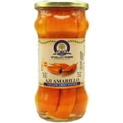O'Valley Farms - Aji Amarillo, Whole Peruvian Yellow Chili Peppers (Medium Hot), 20 oz