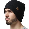 thumbnail image 2 of Gorro resistente con puños para hombre Tough Headwear acrílico para invierno talla única, 2 of 3