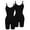 2 Pack Black Black, variant on MISS MOLY 2 Pack Women's Control Slip Shapers Full Body Shapewear Bodysuits Seamless Thigh Slimmer One Piece Jumpsuit