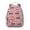 Shiba Inu Dog, variant on Shih Tzu Dog and Flower Floral Backpack for School,Cute School Bag,Schoolbag with Adjustable Shoulder Straps & Padded Back,15"x11.42"x5.5"
