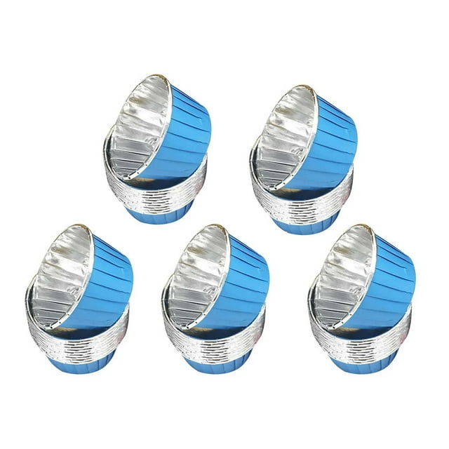 Less Than 5 Glass&Bottle 50Pcs Disposable Baking Cupcake Cake Liner Cup Dessert Holder