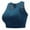 Blue, variant on OSOLU Women Yoga Seamless High Impact Sports Bra With Removable Cups High Support Workout Sports High Support Comfortable Bralettes Purple XL
