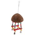 thumbnail image 1 of Soporte de Perca de Columpio de Coco Sunnimix Juguete para cáscara de coco, 1 of 8