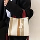 thumbnail image 1 of Bolso de mano para mujer, pequeño, de moda, mini, tipo vela, cruzado, para hombro, azul, blanco, amarillo, blanco y negro, 1 of 5