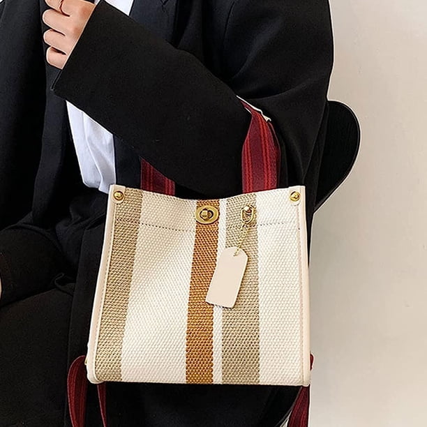 Bolso de mano para mujer, pequeño, de moda, mini, tipo vela, cruzado, para hombro, azul, blanco, amarillo, blanco y negro