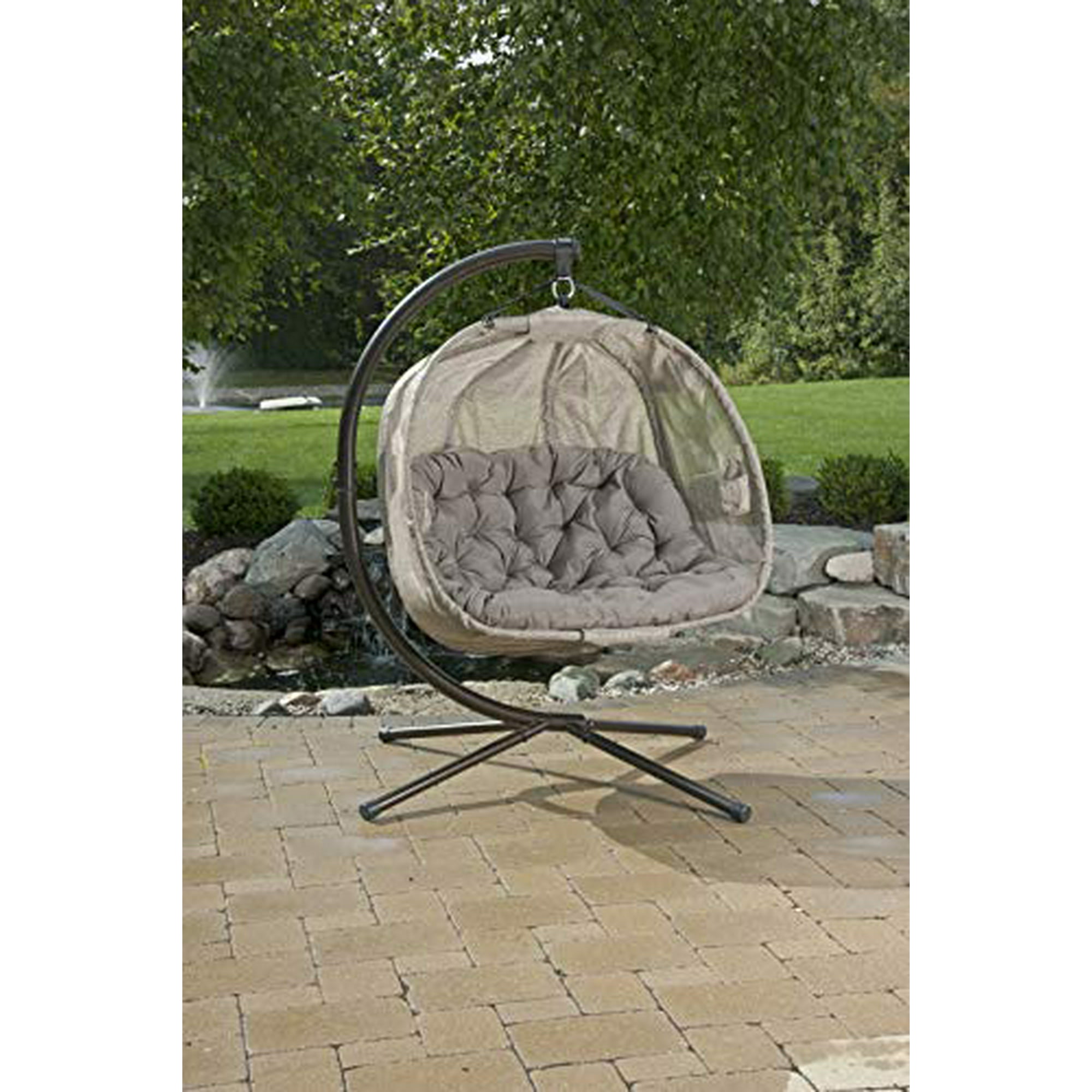 Flower House Hanging Pumpkin Dreamcatcher Swing Loveseat Chair Bark Walmart