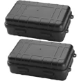 thumbnail image 1 of 2pcs Box Container Shockproof Field Boxes Field Accessory Decorative Survival Cases Survival Cases for Outdoor Survival Supplies Survival Device Case Survival Supply Black, 1 of 1