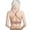 Beige, variant on Womens Push Up Bra Crossback Wireless Seamless Bra for Women Supportive Everyday Comfort