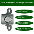 thumbnail image 3 of Reemplazo de Fusible TéRmico para Secadora 6931EL3003D para AP4440975 1268366 EAP3530485 PS3530485-3 Pack, 3 of 5