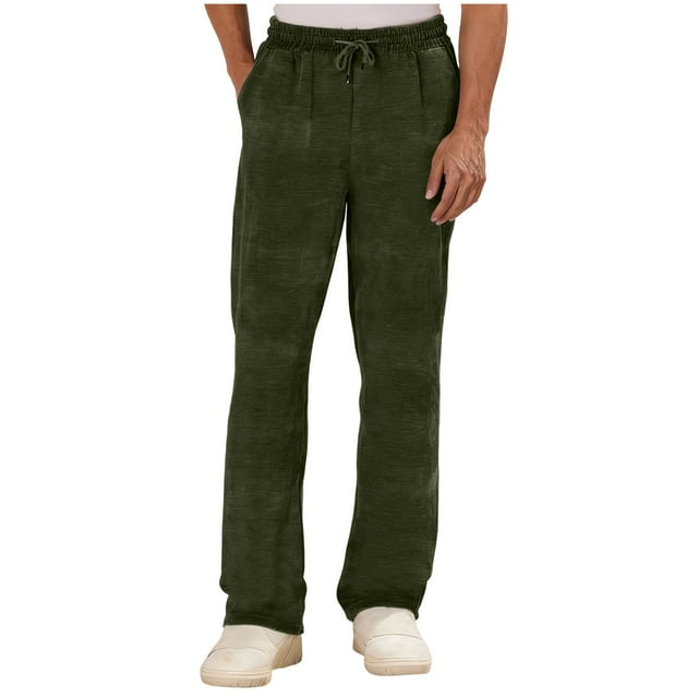 Mens Sweatpants,Casual Long Drawstring Stretchy Comfortable Fabric with Pockets,Mens Sweatpants with Pockets