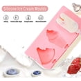 thumbnail image 4 of Molde para helado DIY, 2 moldes para paletas, molde para helado, molde de silicona para helado, bandeja para paletas, molde para helado de dibujos animados, moldes para paletas DIY para niños y adultos JM, 4 of 5