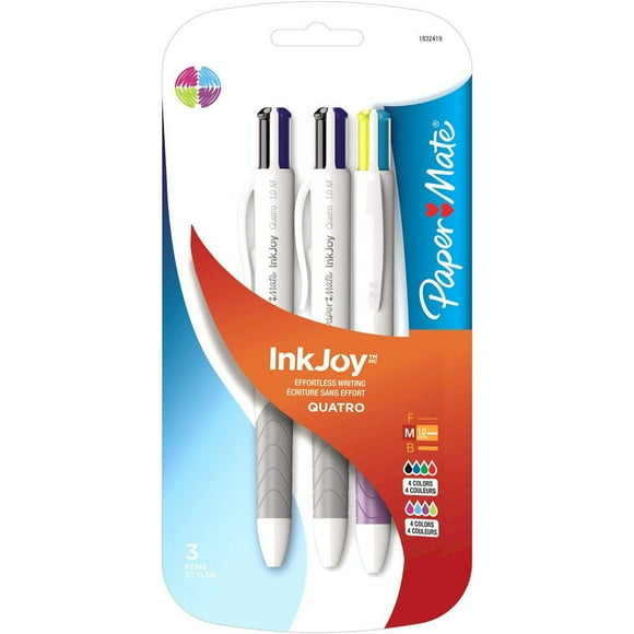 Paper Mate 1.0 mm InkJoy Quatro Pens