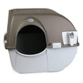 thumbnail image 1 of Caja de Arena Autolimpiante Omega Paw Gris Tamaño Regular Generación 5, 1 of 9