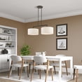 thumbnail image 4 of Livex Lighting - Meridian - 2 Light Linear Chandelier in Modern Style - 14, 4 of 13