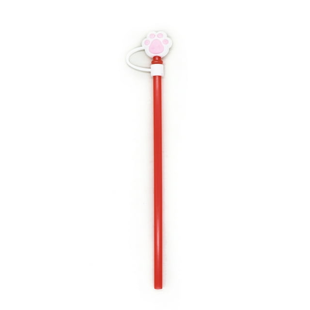 Straw Tips Cover Drinking Straw Tips Lids Straw Tips Cover Silicone PVC PP Dustproof Reusable Portable Straw Plugs For Kids Families